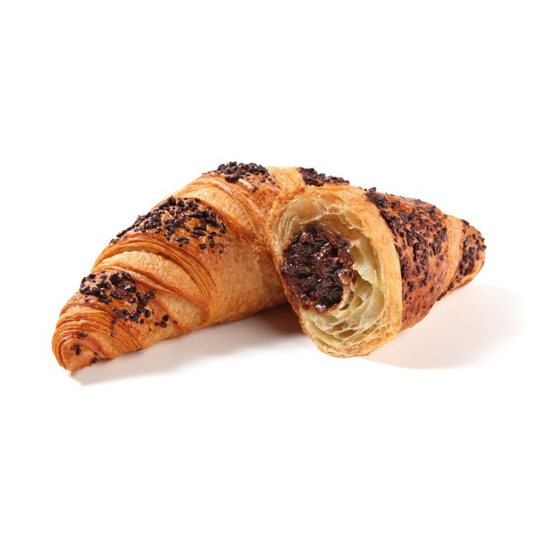 Chocolate Hazelnut Croissant 90g*48, France, FROZEN